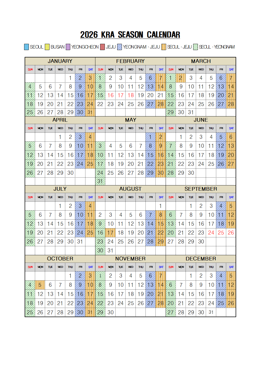 Calendar